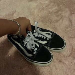 Black and White Sneakers